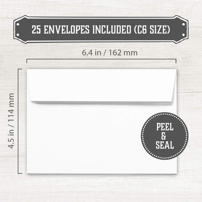 Hat Acrobat Bridal Shower Invitations with Envelopes â€“ Set of 25 Floral Fill-in Style Bridal Shower Invites with Envelopes, Perfect for Bridal Party, Wedding Shower - Image 3